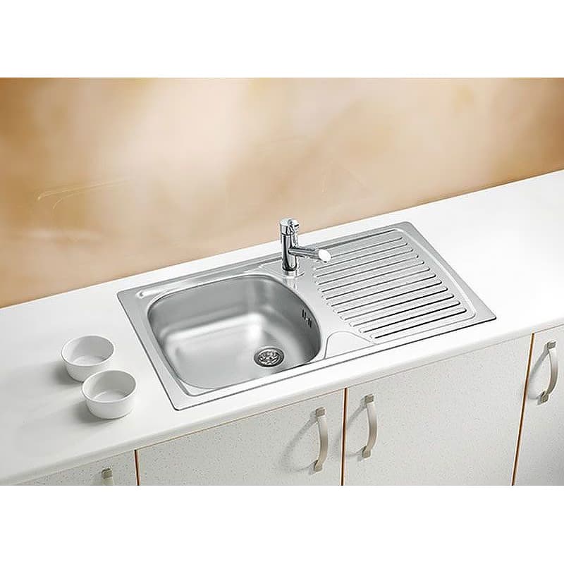 Alveus Nerezový drez BASIC 170 Povrchová úprava: Satin 3