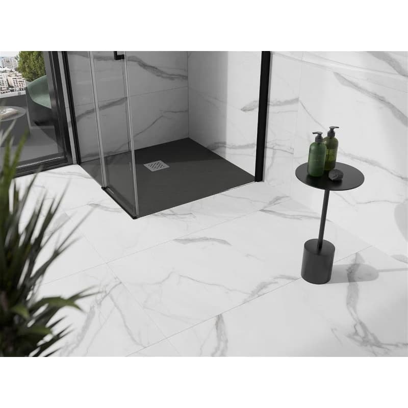 MEXEN - Stone+ Sprchová vanička štvorcová 80x80, antracit 44718080 3