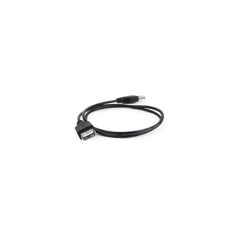 USB predlžovačka (2.0), USB A samec - USB A samica, 3m, čierna, DOPRODEJ 2