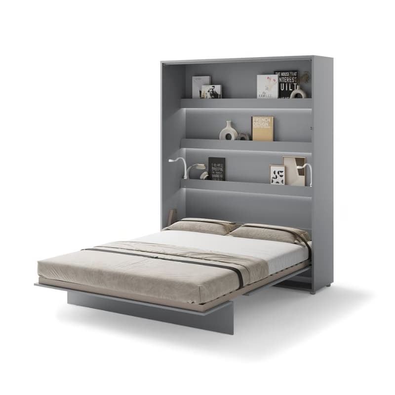 Dig-net nábytok Sklápacia posteľ Lenart BED CONCEPT BC-12 sivá | 160 x 200 cm 3