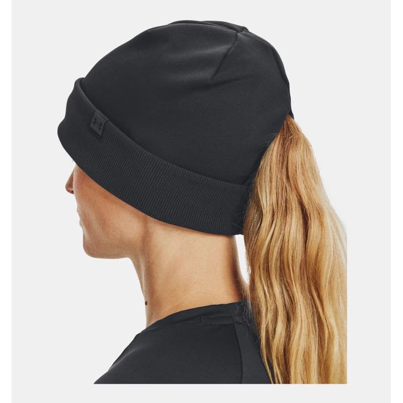 Dámska zimná čiapka UNDER ARMOUR UA Storm Fleece Beanie-BLK 2