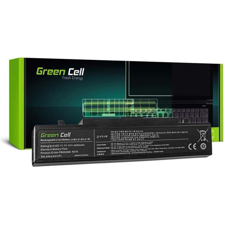 Green Cell Battery AA-PB9NC6B AA-PB9NS6B pre Samsung R519 R522 R525 R530 R540 R580 R620 R780 RV510 RV511 NP300E5A NP350V5C