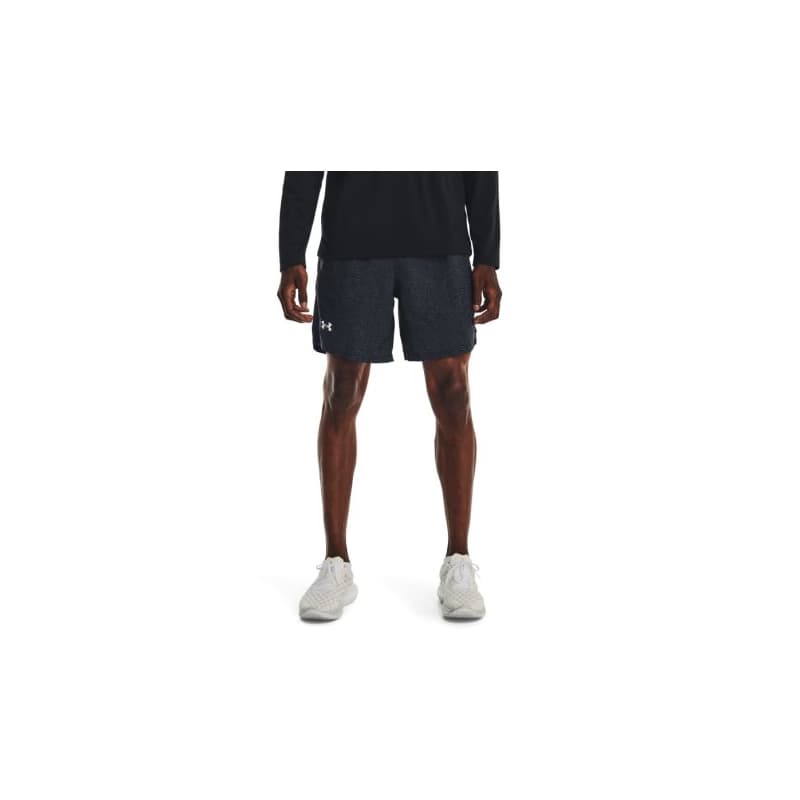 Pánske bežecké kraťasy UNDER ARMOUR UA LAUNCH 7 inch PRINTED SHORT-GRY 1