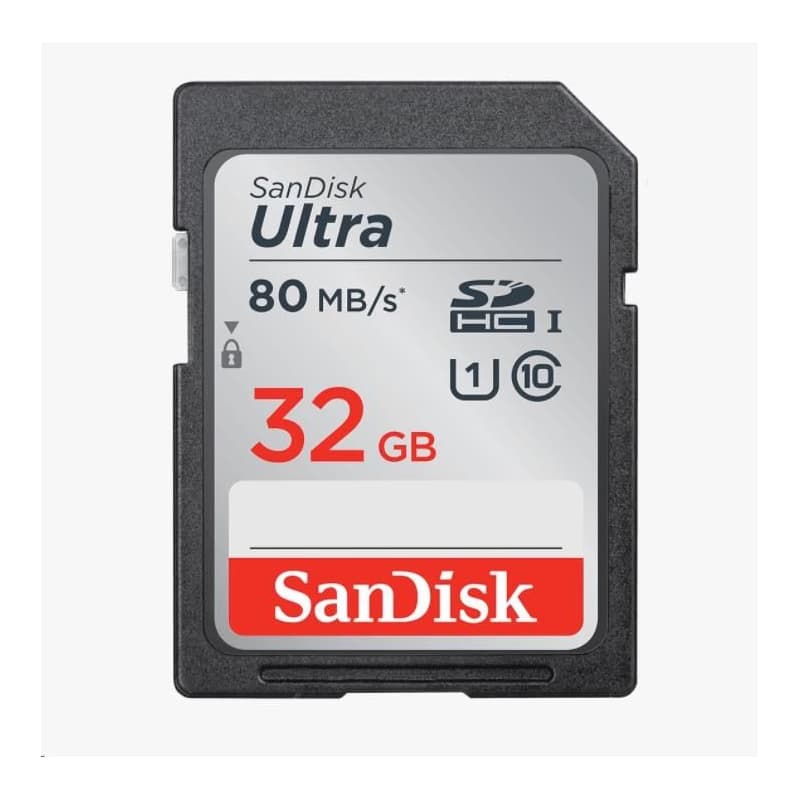 SanDisk SDHC karta 32GB Ultra (100MB/s Class 10 UHS-I)