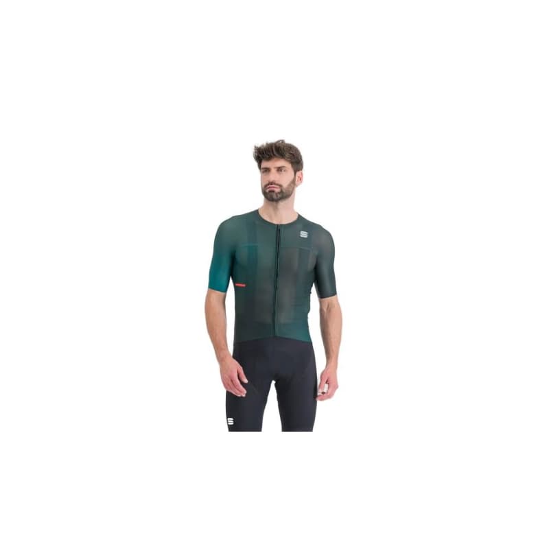 Pánsky cyklistický dres s krátkym rukávom SPORTFUL Light pro jersey, shaded green 1
