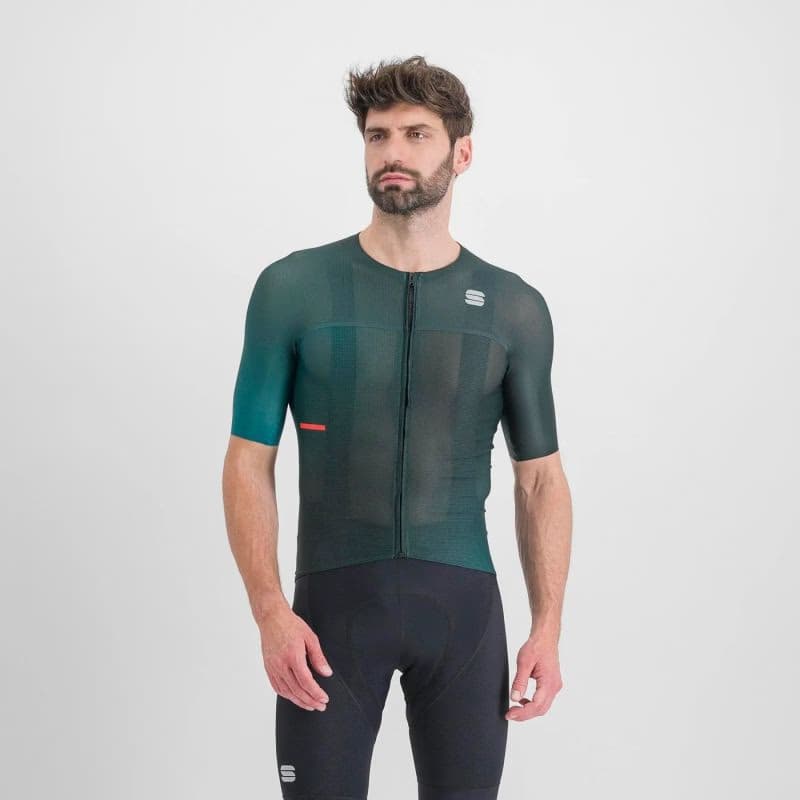 Pánsky cyklistický dres s krátkym rukávom SPORTFUL Light pro jersey, shaded green 2