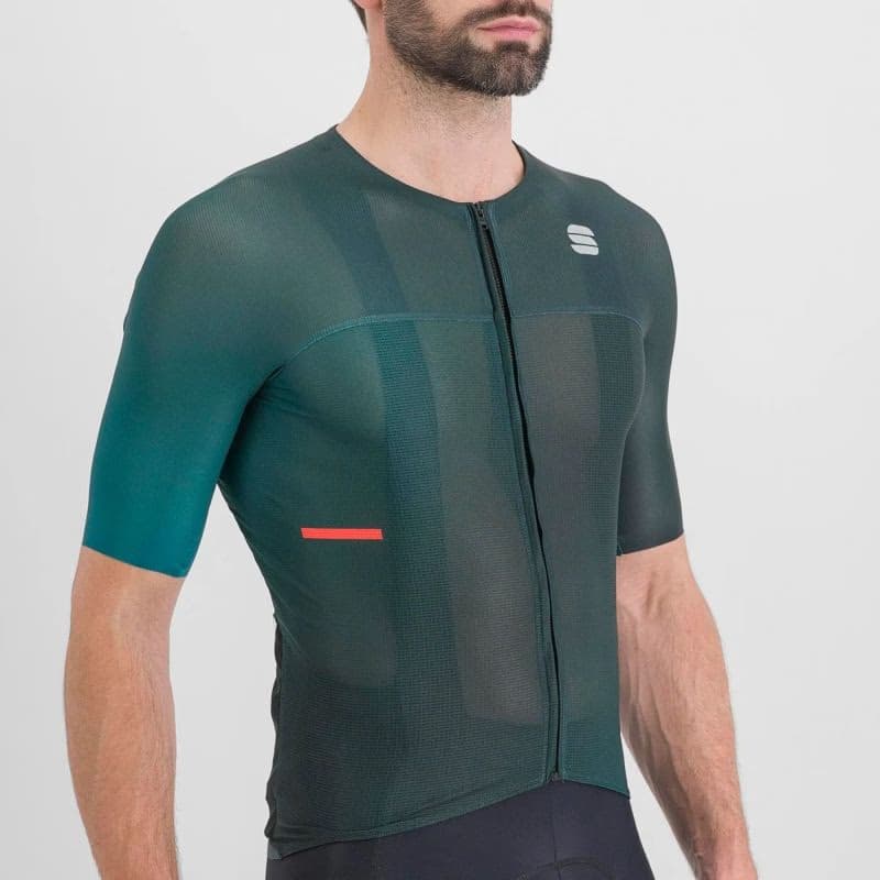 Pánsky cyklistický dres s krátkym rukávom SPORTFUL Light pro jersey, shaded green 4