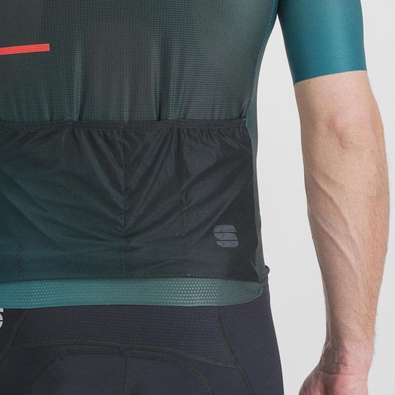Pánsky cyklistický dres s krátkym rukávom SPORTFUL Light pro jersey, shaded green 6