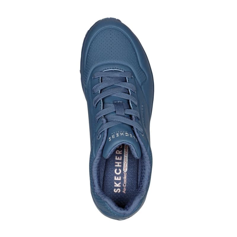 Dámska rekreačná obuv SKECHERS Uno Stand On Air blue 3
