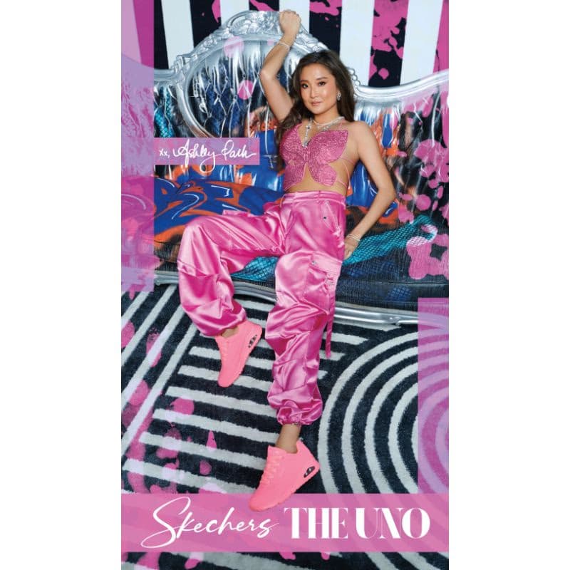 Dámska rekreačná obuv SKECHERS Uno Stand On Air W pink 6