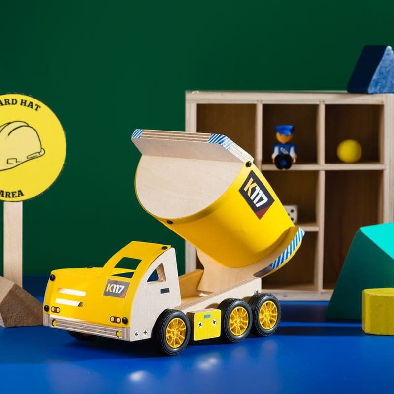 Stanley Jr. OK006-SY Stavebnice, nákladné auto, drevo 4