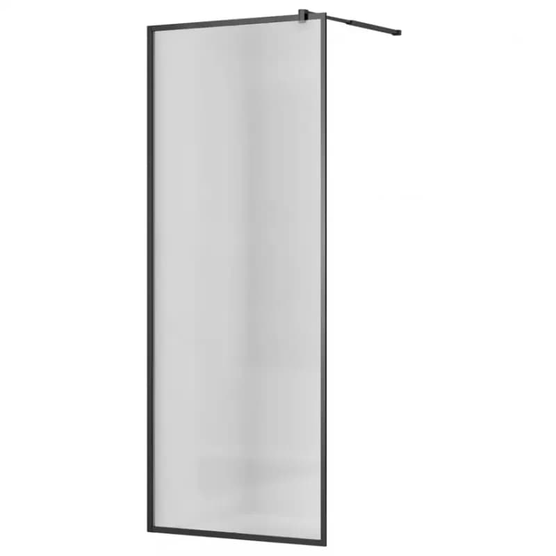 Sprchová stena Walk-in Blur 120x195 black 1