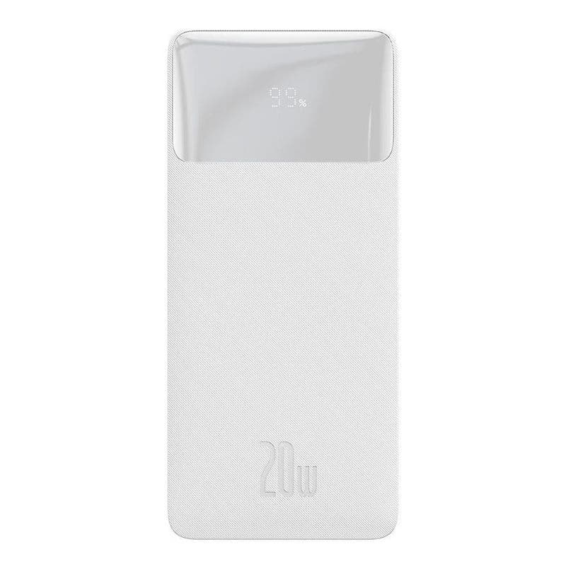 Baseus Bipow powerbanka s digitálnym displejom 20000mAh 20W biela 1