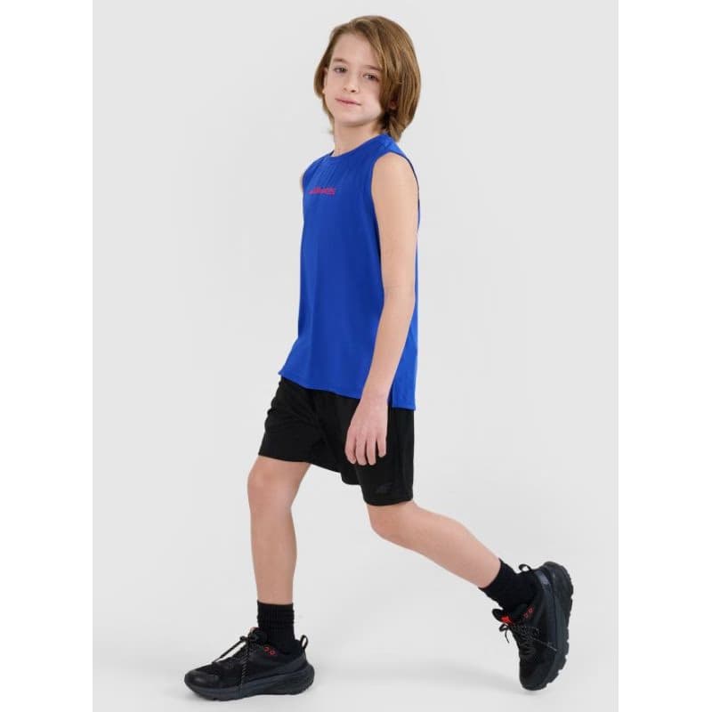 Chlapčenské tréningové kraťasy 4F JUNIOR SHORTS FNK M0859-20S-DEEP BLACK 3
