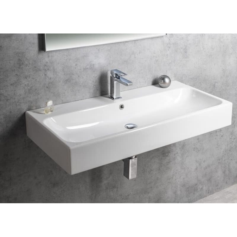 SAPHO - TORIDI keramické umývadlo 101x46cm, biela TU0221 3