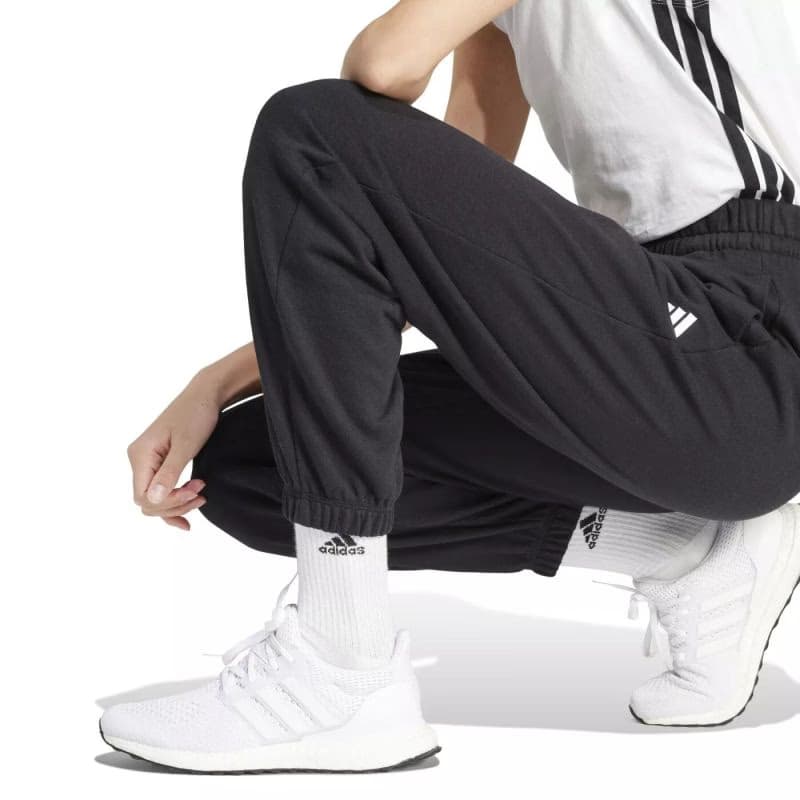 Dámske tepláky ADIDAS W SL FT CF PT BLACK WHITE 5