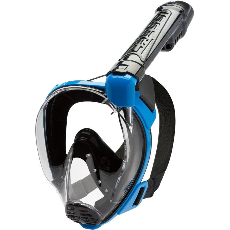 Potápačská maska CRESSI BARON FULL FACE MASK BLACK BLUE M L 2