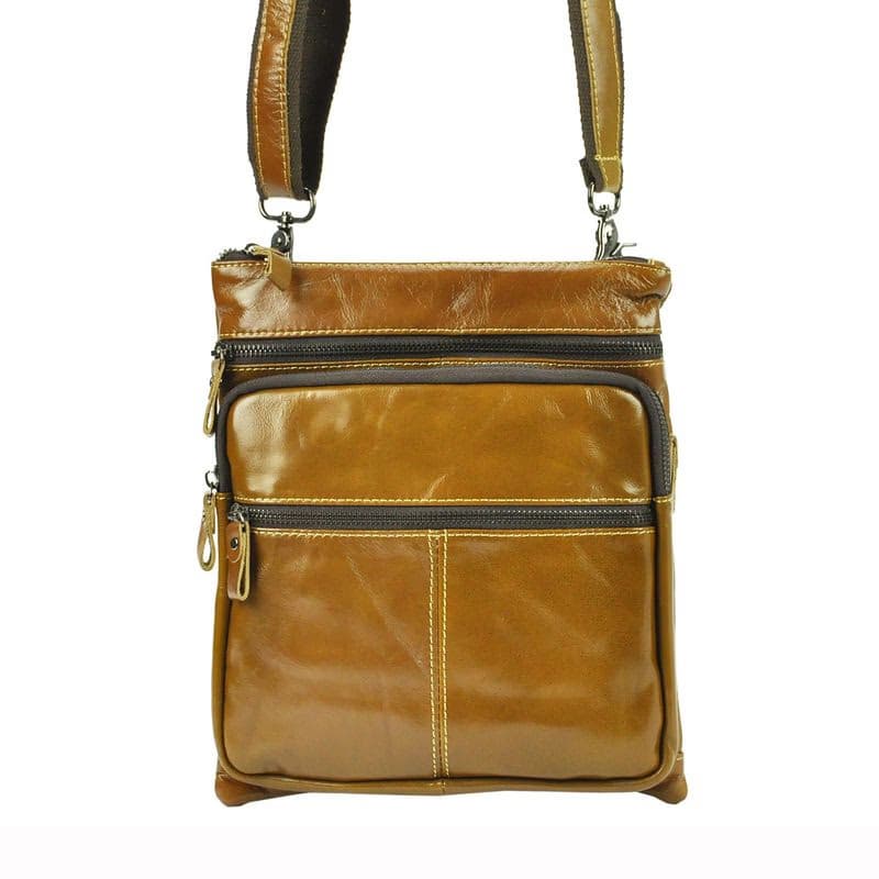 Kožená crossbody taška Giorgio BVV 90145 2