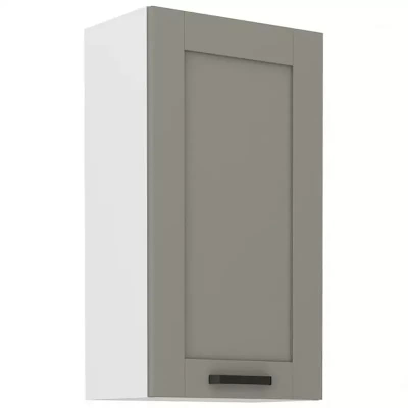 Kuchynská skrinka Luna claygrey/biela 50G-90 1F 1