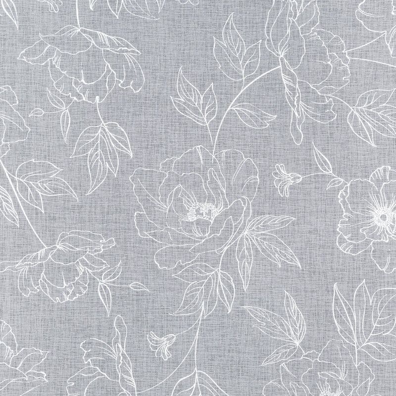 ArtFir Záclona BELLE K | biela/strieborná 140 x 250 cm 5