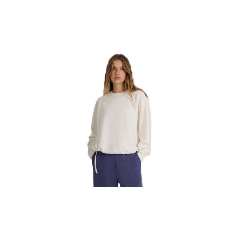 Dámska mikina 4F SWEATSHIRT F1837-WAW25TSWSF1837-11S-OFF WHITE 1