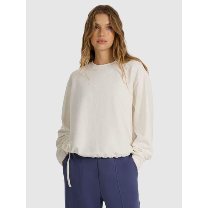 Dámska mikina 4F SWEATSHIRT F1837-WAW25TSWSF1837-11S-OFF WHITE 2