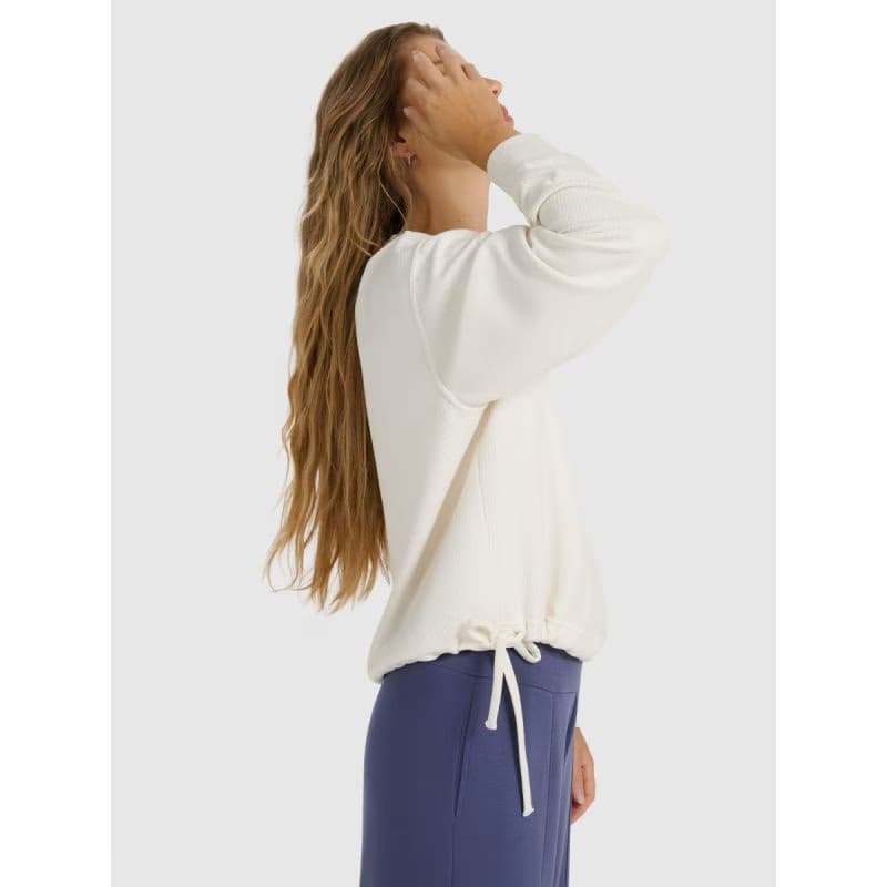 Dámska mikina 4F SWEATSHIRT F1837-WAW25TSWSF1837-11S-OFF WHITE 3