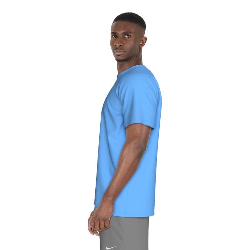 Pánske tréningové tričko s krátkym rukávom NIKE SWIM ESSENTIAL UNIVERSITY BLUE-UNIVERSITY BLUE 2
