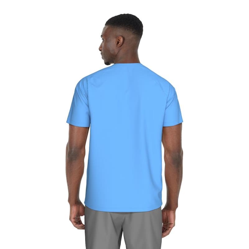 Pánske tréningové tričko s krátkym rukávom NIKE SWIM ESSENTIAL UNIVERSITY BLUE-UNIVERSITY BLUE 3