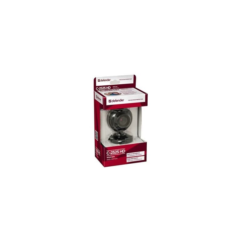 Defender C-2525HD Web kamera, čierna 2 Mpix, USB 2.0, pre notebook/LCD 2