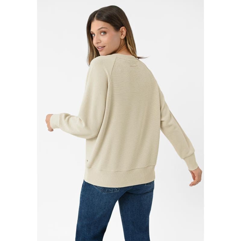 Dámska mikina VOLCANO B-MINK-CREAM 2