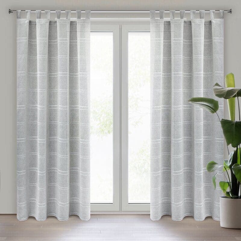 ArtFir Záclona ARCADIA PU | strieborná 140 x 250 cm 1