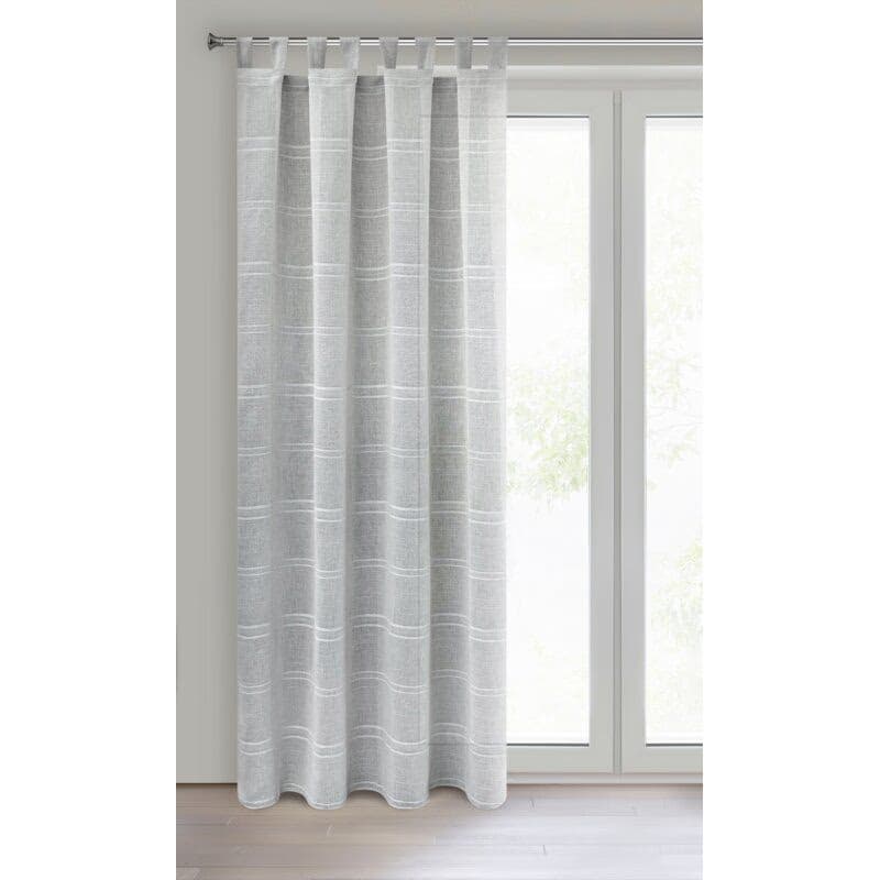 ArtFir Záclona ARCADIA PU | strieborná 140 x 250 cm 2