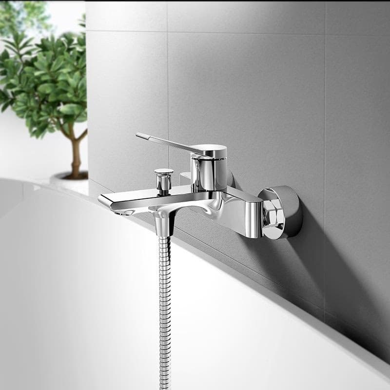 AQUALINE - BOLERO nástenná vaňová batéria, rozteč 150, chróm BC010 3
