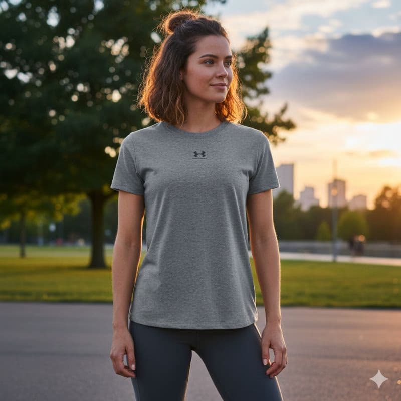 Dámske tričko s krátkym rukávom UNDER ARMOUR UA Rival Core SS 6