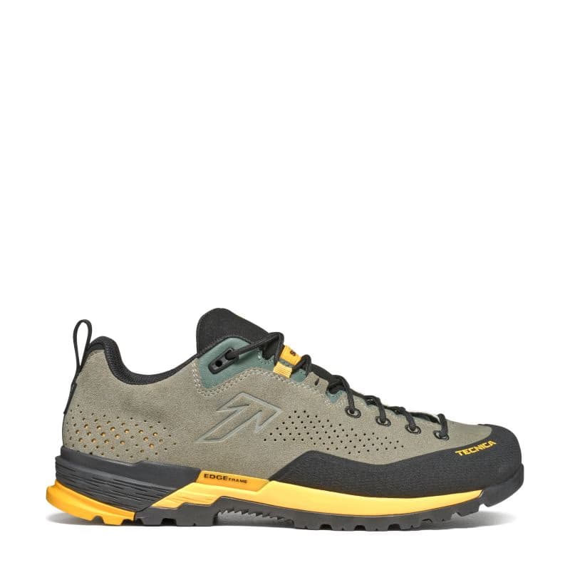 Pánska nízka turistická celokožená obuv TECNICA Sulfur GTX Ms, medium green yellow 2