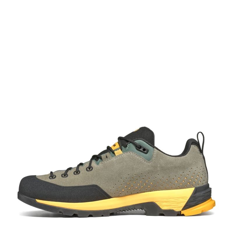 Pánska nízka turistická celokožená obuv TECNICA Sulfur GTX Ms, medium green yellow 3