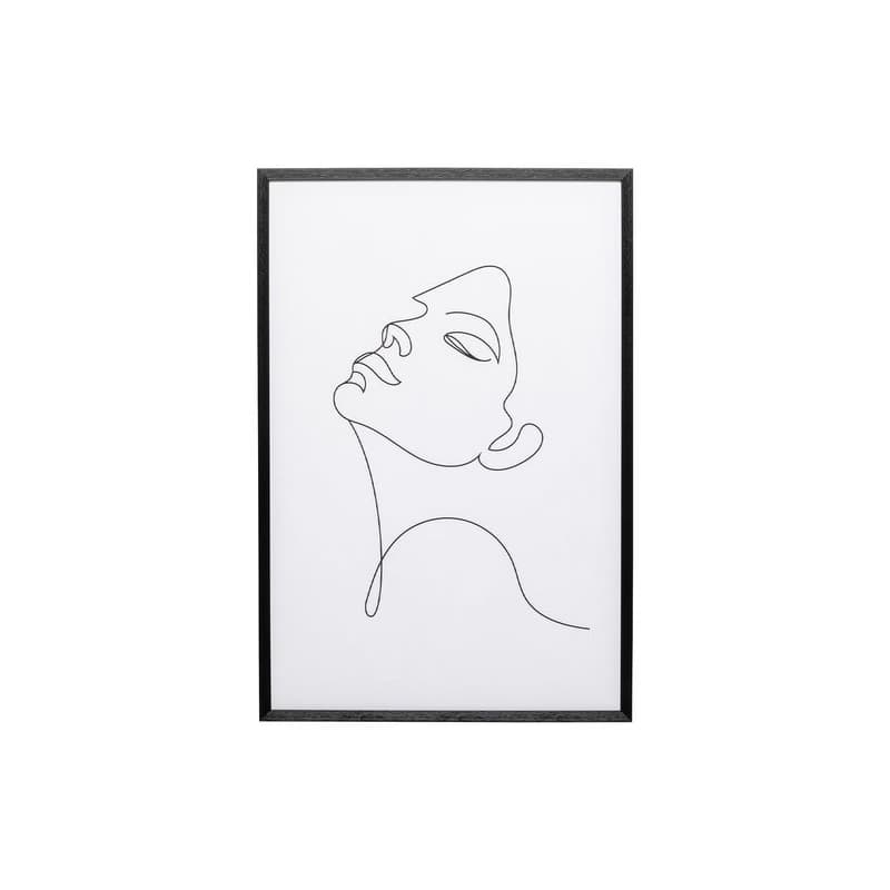Drawing Lady obraz v ráme 63x93 cm