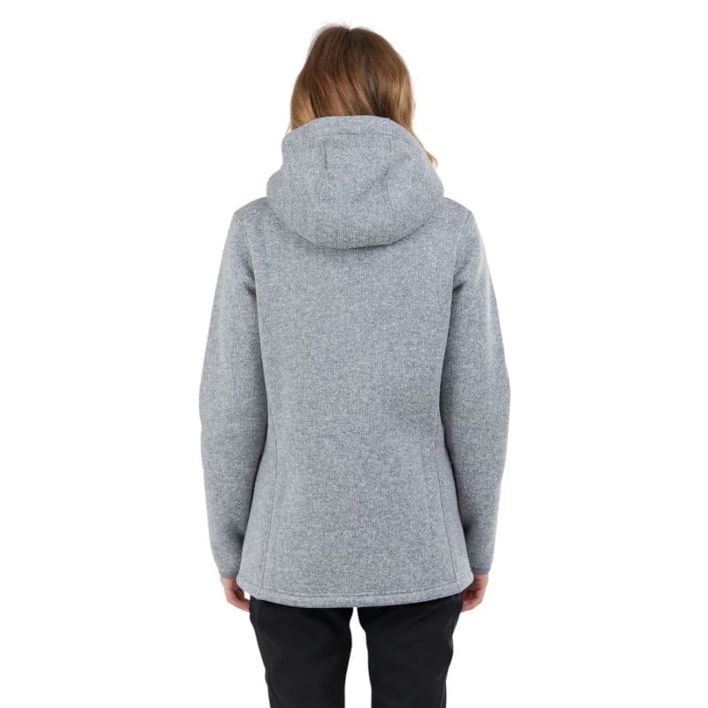 Dámska zateplená mikina so zipsom FUNDANGO Ara Fleece Jacket-745- grey heather 2