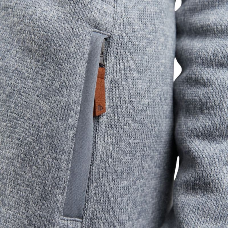 Dámska zateplená mikina so zipsom FUNDANGO Ara Fleece Jacket-745- grey heather 6