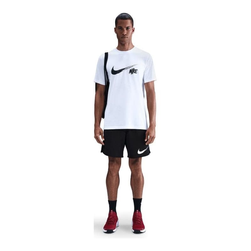 Pánske teplákové kraťasy NIKE M NK DF TOTALITY KNIT 7IN UL G BLACK WHITE 3
