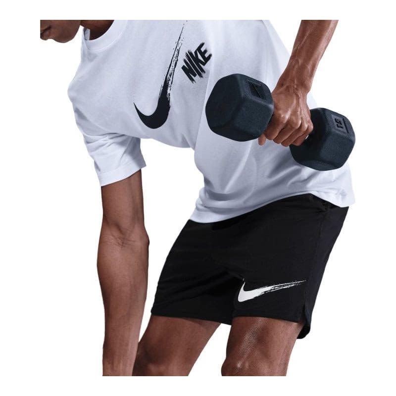 Pánske teplákové kraťasy NIKE M NK DF TOTALITY KNIT 7IN UL G BLACK WHITE 5