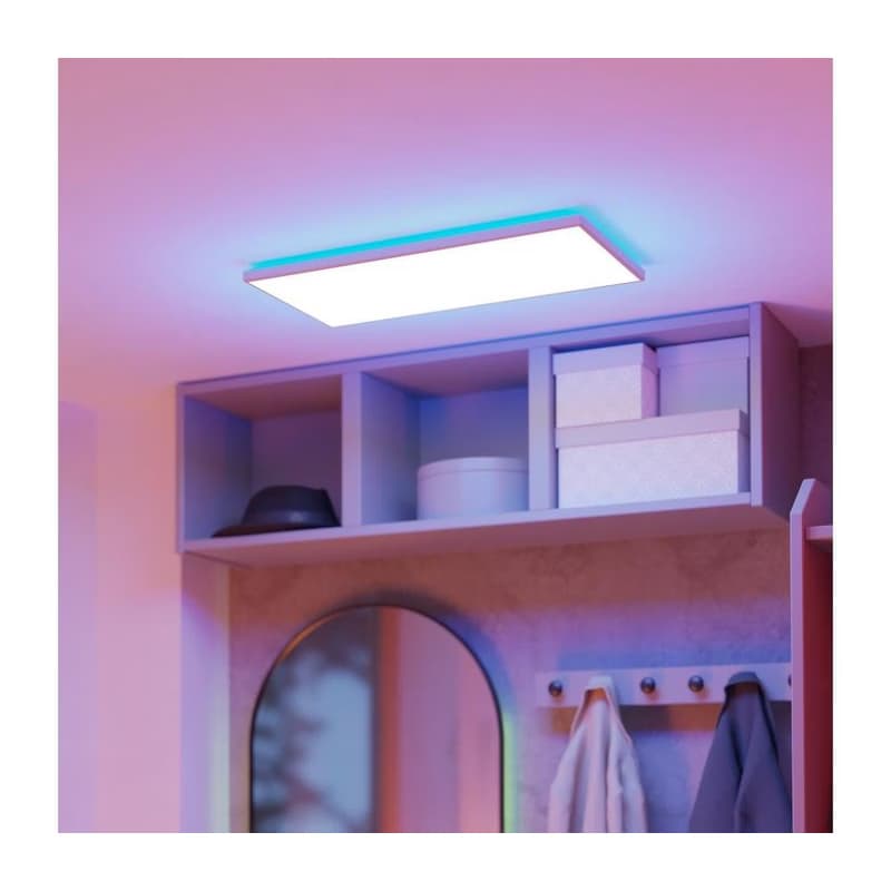 Eglo 901477 -LED RGBW St. kúpeľ. svietidlo ROVITO-Z 17,2W/230V 30x57cm IP44 biela 901477 1