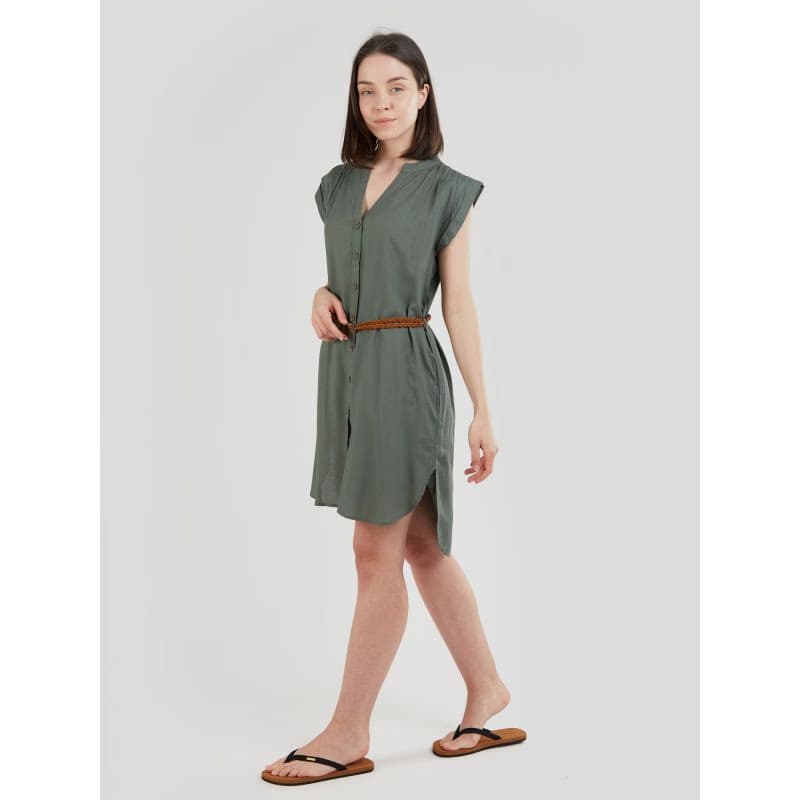 Dámske šaty FUNDANGO Mona Dress-537-khaki 3