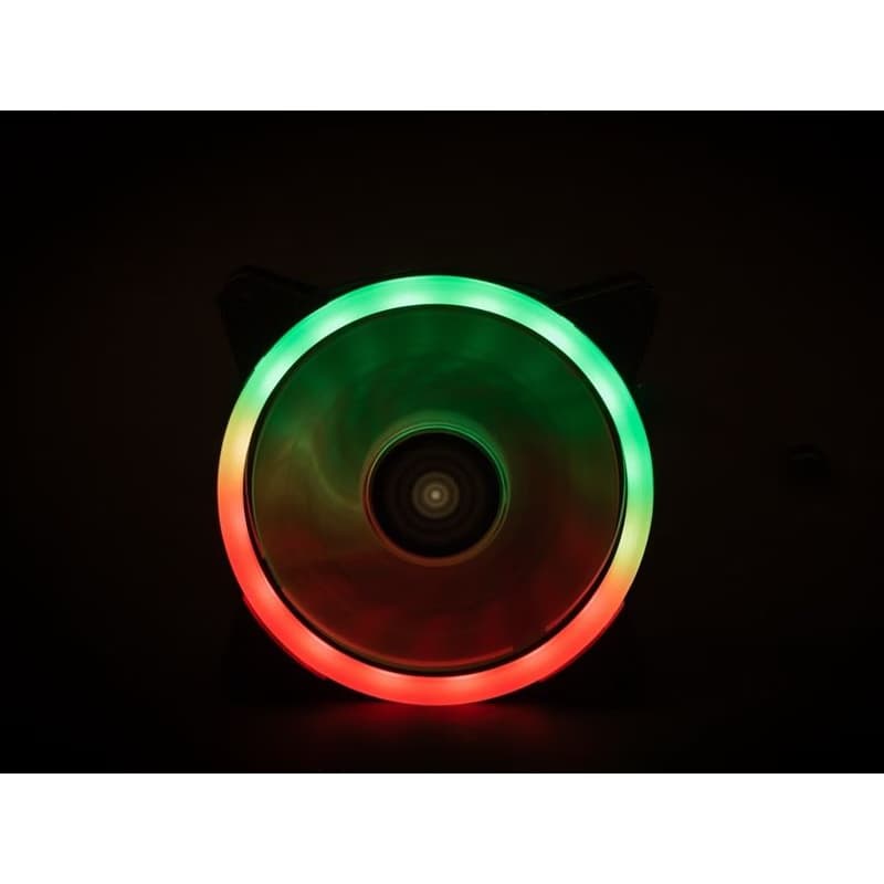 1stCOOL Fan AURA EVO Dual Ring ARGB ventilátor 12cm 5