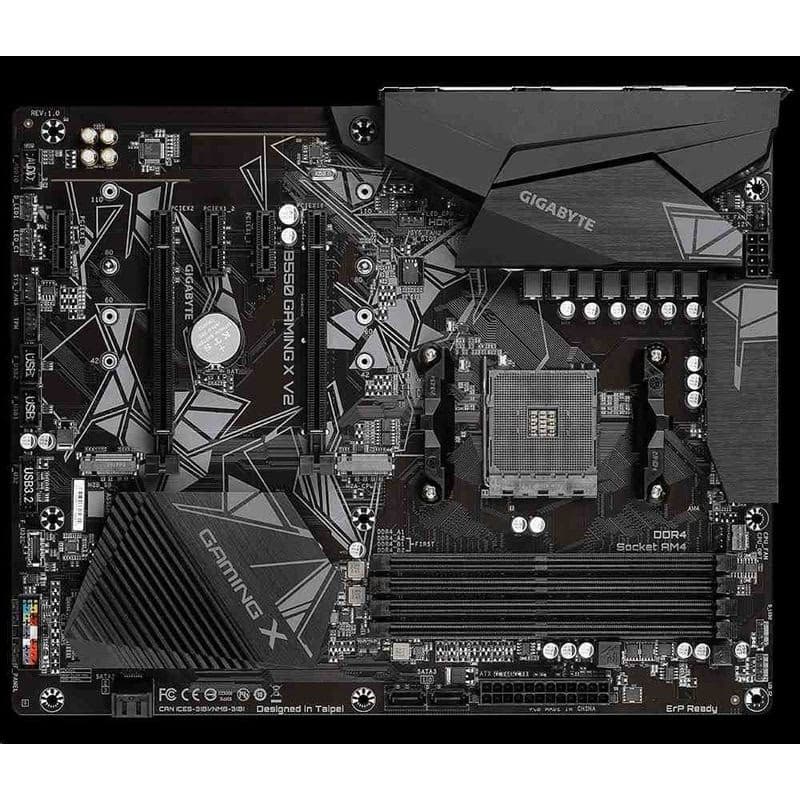 GIGABYTE MB Sc AM4 B550 GAMING X V2, AMD B550, 4xDDR4, 1xHDMI, 1xDVI 3
