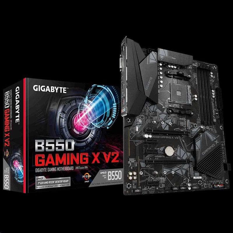 GIGABYTE MB Sc AM4 B550 GAMING X V2, AMD B550, 4xDDR4, 1xHDMI, 1xDVI 5
