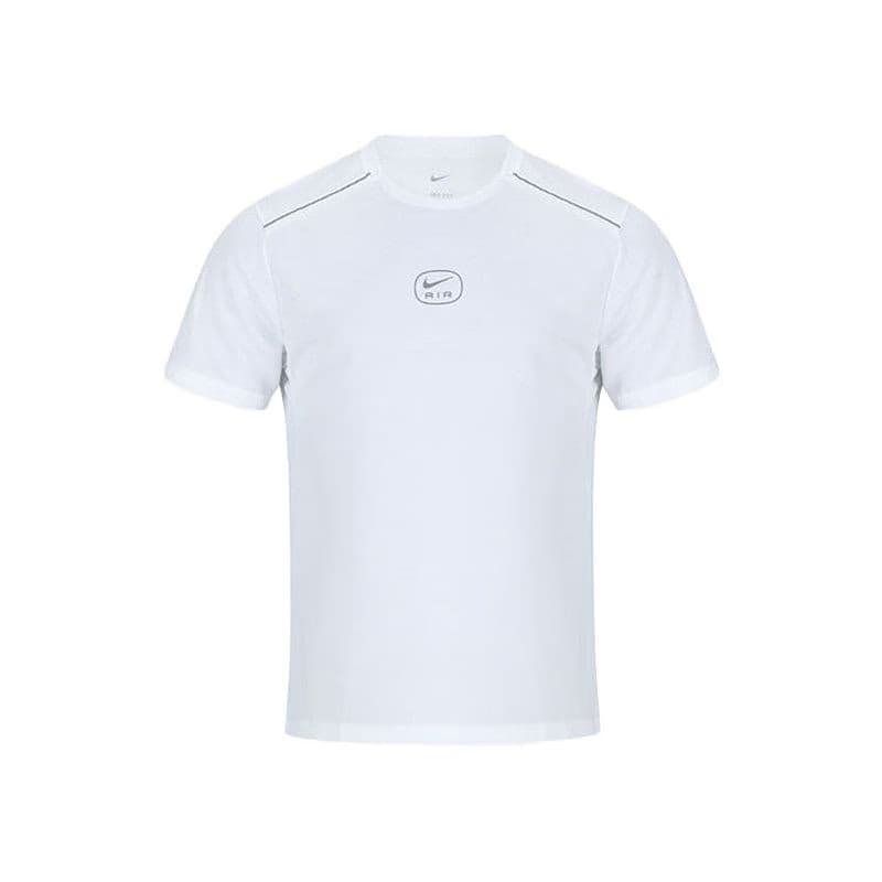 Pánske tréningové tričko s krátkym rukávom NIKE M NSW SW AIR RUN TEE-100 WHITE 6