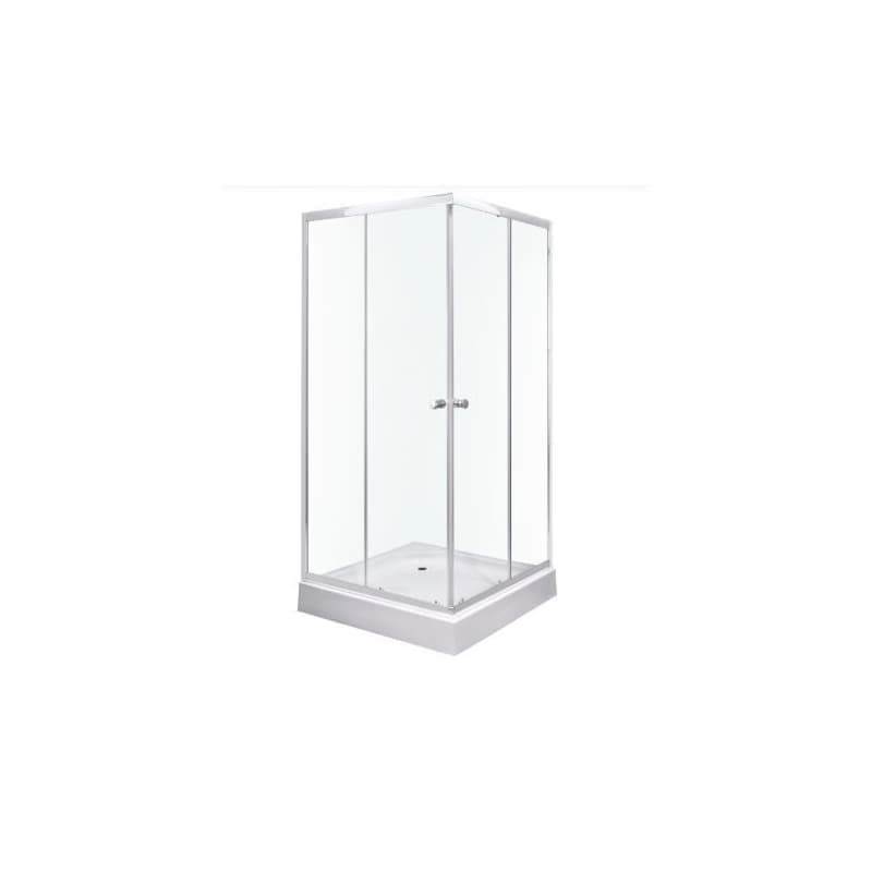 KERRA - Kabína sprchová Olga SQ 80 (s vaničkou) 5907548113382