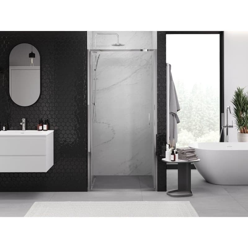MEXEN - Exo sprchové dvere krídlové 65, transparent, chróm 817-065-000-01-00 2